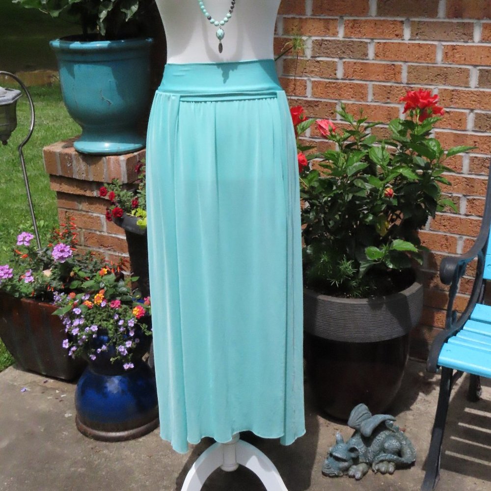 Slitted Beach Skirt